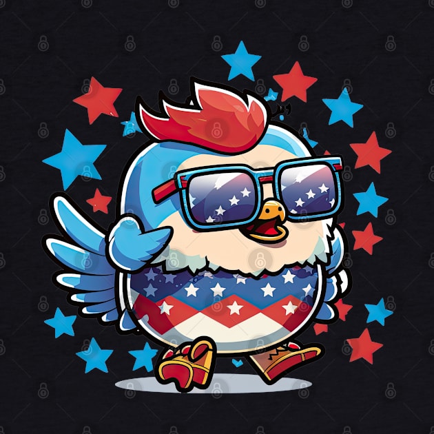 4th of July Chicken by JayD World